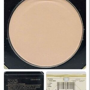 Revlon Love Pat Moisturizing Powder Cream Beige ~ New- unopened